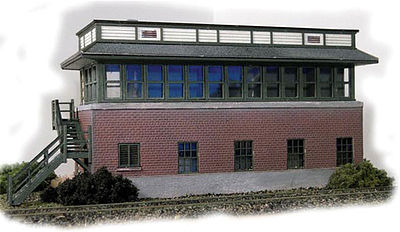 The N Scale Architect 10033 N Scale New York Central System Lines East Tower -- Laser-Cut Kit