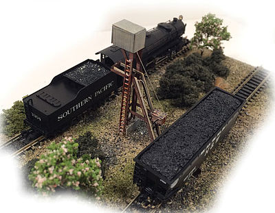 The N Scale Architect 10035 N Scale Ash & Coal Loader -- Kit - 2-1/2 x 1/2" 12.7 x 1.3cm