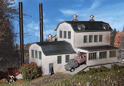 The N Scale Architect 10502 N Scale Master Craftsman Series - Sheffield Farms Creamery -- Kit - 4 x 6" 10 x 15cm