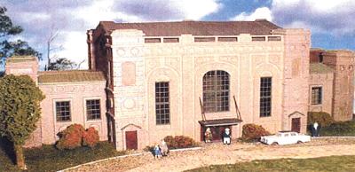 The N Scale Architect 10900 N Scale Union City Station -- Kit - 10-1/2 x 7" 26.2 x 17.5cm