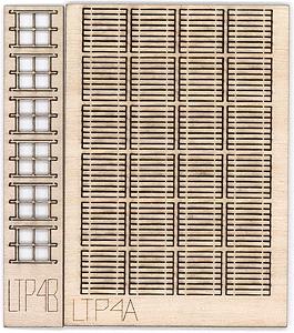 The N Scale Architect 20036 N Scale Tie Bundle pkg(6) -- Includes Base Webs