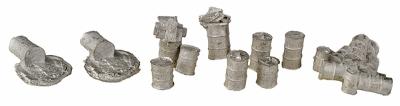 The N Scale Architect 20051 HO Scale Chemical Dump Set