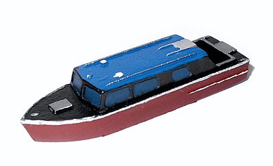 The N Scale Architect 20074 N Scale Motor Launch -- Unpainted Resin Kit - 2 x 5/8 x 1/2" 5.1 x 1.6 x 1.3cm