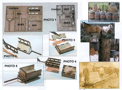 The N Scale Architect 20095 N Scale Maple Sugaring Detail Set - Kit