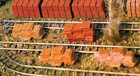 The N Scale Architect 20114 N Scale Tile Stack Assortment - Kit -- 6 Stacks
