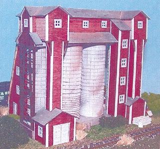 The N Scale Architect 30022 Z Scale Williamstown Coal -- Laser-Cut Wood Kit - 3-3/4 x 2-1/2 x 3" 9.5 x 6.4 x 7.6cm