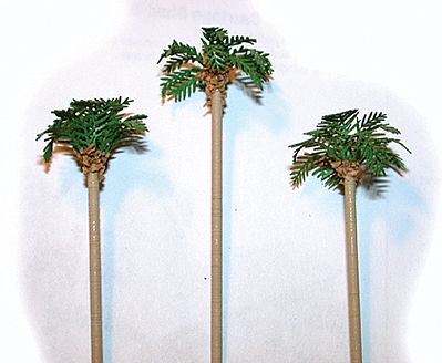 The N Scale Architect 60511 Z Scale Palm Spring Palms -- pkg(6)