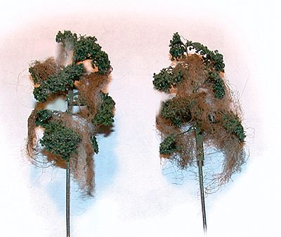 The N Scale Architect 60512 Z Scale Swamp Thing Cypress -- pkg(6)