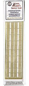 The N Scale Architect 61045 N Scale Random Stick Fence - Model Builder's Supply Line -- 300 Scale Feet