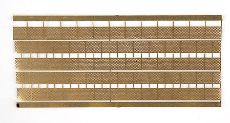 The N Scale Architect 61081 Z Scale C-Thru Grating with 4 x 6' Panels -- Etched-Brass Kit, 350 Scale Feet Total