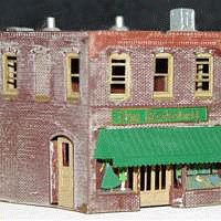 The N Scale Architect 90603 Z Scale Shire Scenes 2-Story Retail Store - Kit (Etched Metal) -- 1-1/2 x 1-1/2 x 1-1/4" 3.8 x 3.8 x 3.2cm