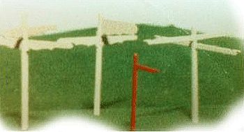 The N Scale Architect 96632 N Scale Shire Scenes Scenery Detail - Kit (Etched Metal) -- Signs & Directional Posts