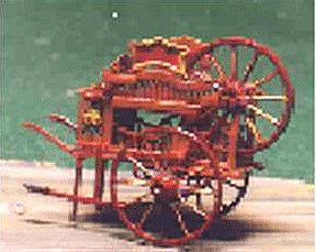 The N Scale Architect 96641 N Scale Shire Scenes Scenery Detail - Kit (Etched Metal) -- Music Grinder's Wagon