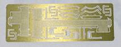 Trainworx 3560 N Scale Caboose Detail Set - Kit (Etched Metal) -- For Atlas/Trainman 3560 Series Steel Cupola Caboose