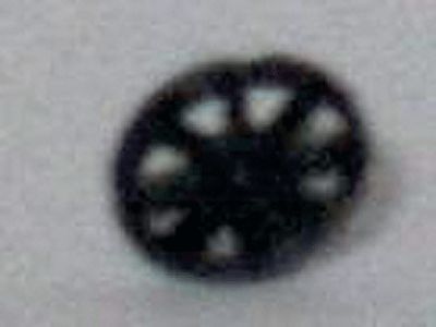 Trainworx 4004 N Scale Brake Wheel (Plastic) -- For Trainworx 100-Ton Quad (4-Bay) Hopper