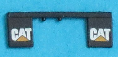 Trainworx 403206 N Scale Kenworth Modern Mud Flaps -- White