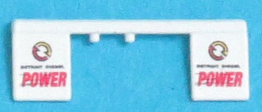 Trainworx 403210 N Scale Detroit Diesel Mud Flaps