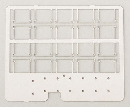 Trainworx 404 N Scale EMD Drop Grab Irons w/Bolt Detail -- Includes Drilling Template pkg(20)