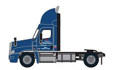 Trainworx 4258402 N Scale Freightliner Cascadia Raised-Roof 2-Axle Semi Tractor - Assembled -- Roadway 2 (blue)
