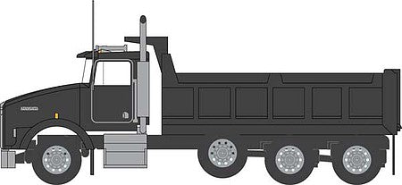 Trainworx 48071 N Scale Kenworth T800 Dump Truck - Assembled -- Black