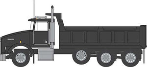 Trainworx 48071 N Scale Kenworth T800 Dump Truck - Assembled -- Black