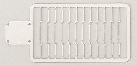 Trainworx 601 N Scale Freight Car Grab Irons w/Bolt Detail -- Includes Drilling Template pkg(12)