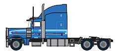 Trainworx 6794801 N Scale 1987-2000s Peterbilt 379 Tractor - Assembled -- Marten (1987-2000s, white, blue)