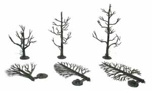 Woodland Scenics 1122 Plastic Tree Armatures 3" - 5" Deciduous (28)