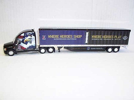 Trucks 'N Stuff 93127 HO Scale Cascadia Sleeper-Cab Tractor with 53' Dry Van Trailer - Assembled -- Exchange (Where Heroes Shop, Special Graphics)