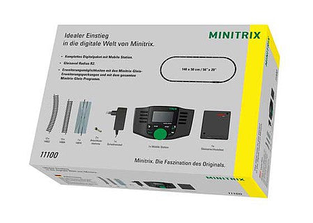 Trix 11100 N Scale Digital DCC Srarter Pack -- Central Station, Power Suply, Track Oval