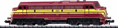 Trix 12269 N Scale Diesel Era IV Class 1600 Loco -- Luxembourg State Railways CFL