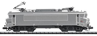 Trix 12295 N Scale Minitrix Class BB 22000 Electric - Standard DC -- French State Railways SNCF (Era VI, en Fantome Scheme; gray)