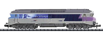 Trix 12328 N Scale Class CC 72000 Diesel Locomotive -- French National Railways SNCF