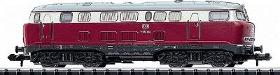 Trix 12460 N Scale Diesel Era III Class V 160 Loco -- German Federal Railway