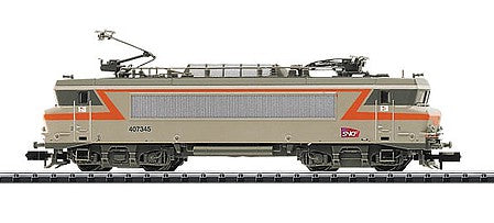 Trix 12470 N Scale Class BB 7200 Electric - Standard DC -- French State Railways SNCF (Era VI; gray, orange)