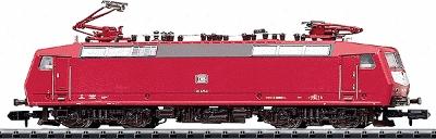 Trix 12599 N Scale Electric Era IV Class 120 Loco -- German Federal Railway (Orient Red)