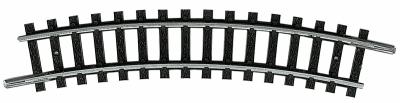 Trix 14914 N Scale Curved Track -- R1-24
