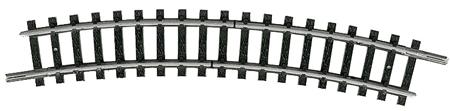 Trix 14986 N Scale Curved Isolation Track -- R2-24