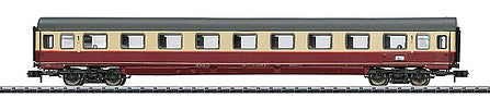 Trix 15679 N Scale Type Avmz 111.1 TEE 1st Class Compartment Car - Ready to Run - Minitrix -- German Federal Railway (Era IV 1984; maroon, ivory)