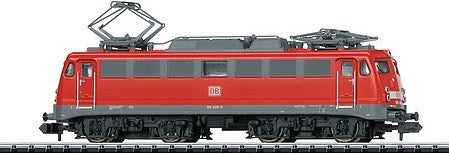 Trix 16108 N Scale Class 110.3 Electric with Pants Crease - Sound and DCC-SX - Minitrix -- German Federal Railway #110 435-5 (Era V; red, gray)