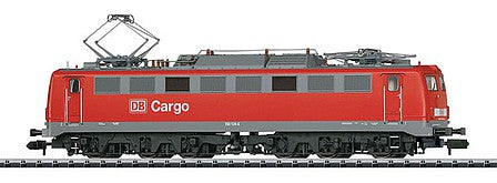 Trix 16151 N Scale Class 150 Electric - Standard DC - Minitrix -- German Federal Railway - Cargo (Era V; Traffic Red, gray)
