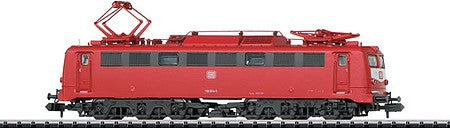Trix 16156 N Scale Class 150 Electric - Sound and DCC-SX - Minitrix -- German Federal Railway #150 014-9 (Era V 1992; Orient Red, black)