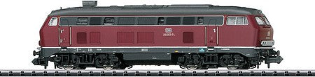 Trix 16210 N Scale Class 210 Diesel - Insider -- German Federal Railway #210 003-0 (Era III 1972; red, gray)