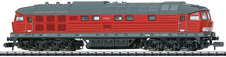 Trix 16233 N Scale Class 232 Ludmilla Diesel w/Sound & DCC - Minitrix -- German Federal Railway #232 365-7 (Era V; Traffic Red, gray)