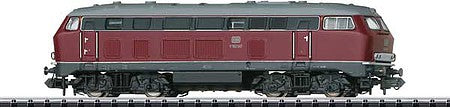 Trix 16274 N Scale Class 162 Pre-Production Diesel w/Sound & DCC/SX2 -- German Federal Railway #V 162 001 (Era III 1965; Crimson, gray)