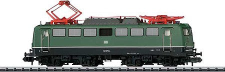 Trix 16404 N Scale Class 140 Electric - Sound and DCC-SX - Exclusiv -- German Federal Railway (Era IV 1989; green, black)
