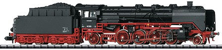 Trix 16415 N Scale Class 41 2-8-2 - Sound and DCC-SX - Minitrix -- German Federal Railway #41 255 (Era III 1951; black, red)
