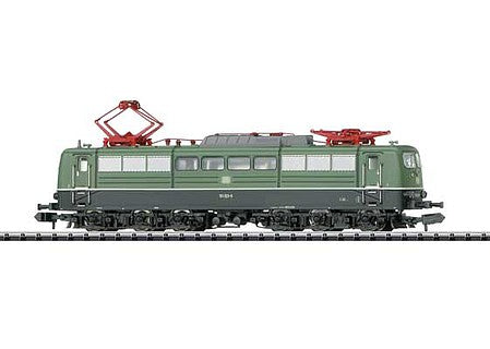 Trix 16495 N Scale Class 151 Electric w/Sound & DCC/SX2 -- German Federal Railway #151 023-9 (Era IV 1988; black, red)