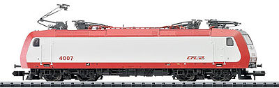 Trix 16901 N Scale Class 4000 Electric - Standard DC -- Luxembourg State Railways CFL (Era V; white, red)