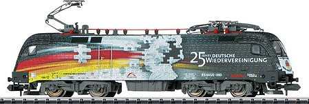 Trix 16956 N Scale TXLogistick Electric Locomotive -- Mitsui Rail Capital Europe MRCE (25th Anniversary German Reunification Scheme)